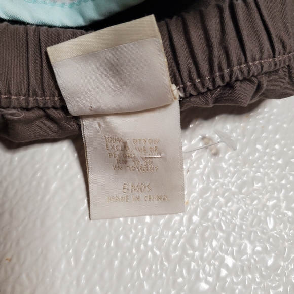 Classic Pooh 2 Piece Romper Short-sleeve & Skirt Teal|Brown Girls 6 Months - Picture 4 of 4